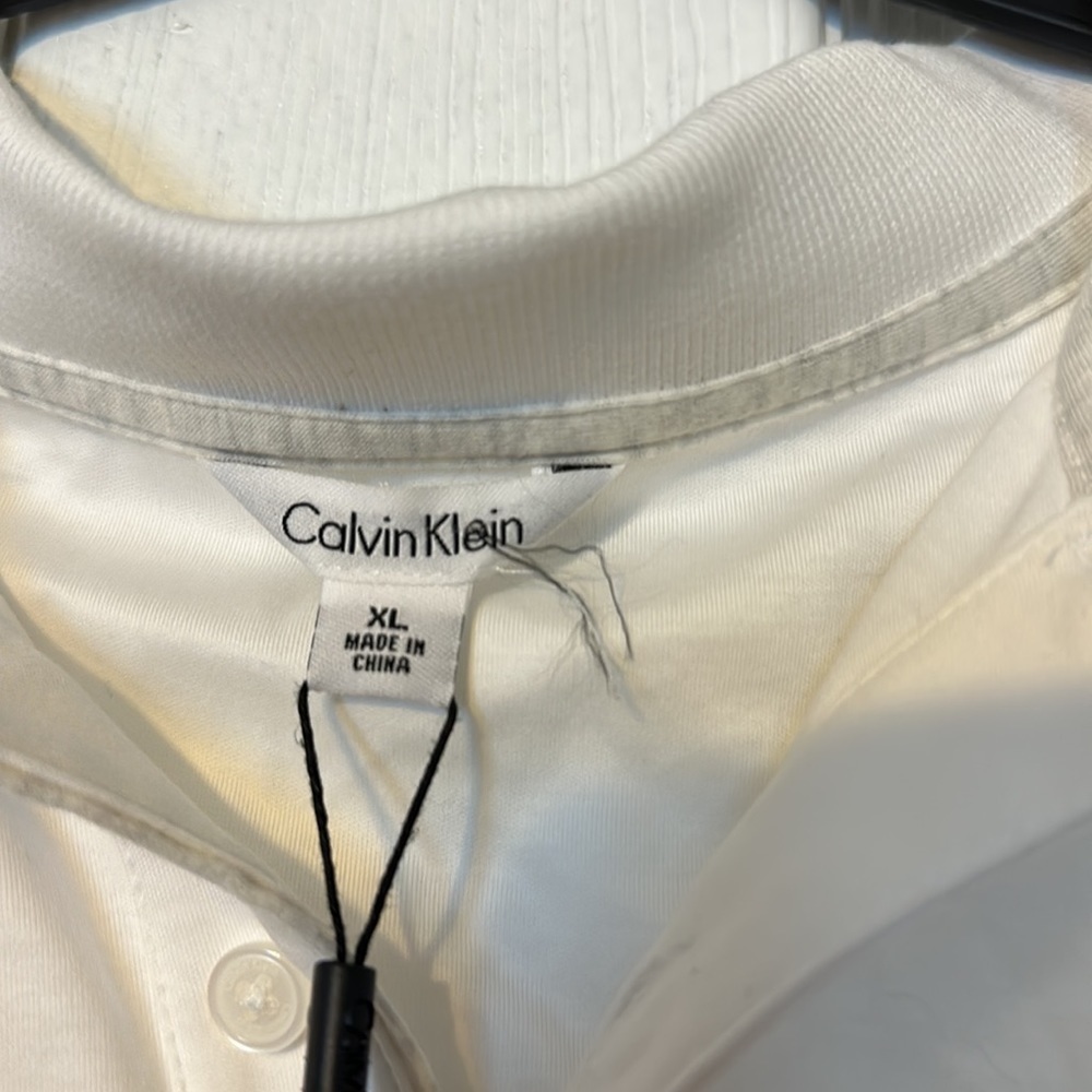 CALVIN Klein mens NWT polo; size xl - Picture 3 of 5
